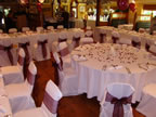 Macauleys Tea Rooms Chair Cover Hire